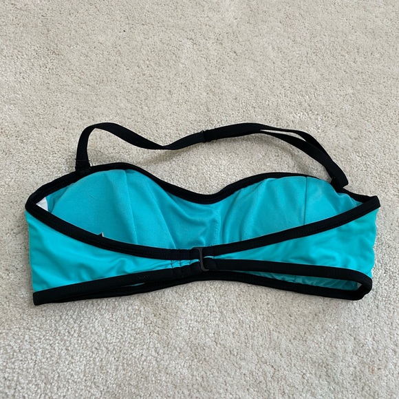 Design Lab Blue and Black Bikini Top - Picture 4 of 8